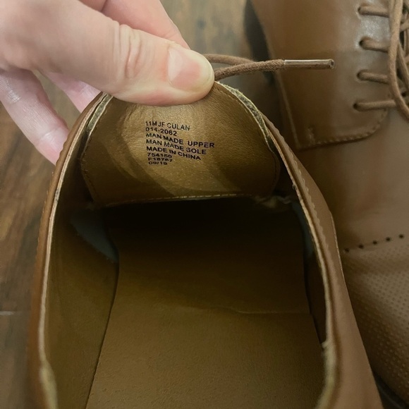 J. Ferrar Brown Dress Shoes Size 11 - Picture 5 of 6